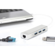 Digitus DA-70250-1 USB 3.0 HUB 4-Port 3xUSB 3.0; 1xGigabit LAN