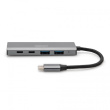 DIGITUS USB-C-Hub 4-Port 3.1 ->2xUSB A 2xUSB C int.Kabel