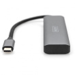 DIGITUS USB-C-Hub 4-Port 3.1 ->2xUSB A 2xUSB C int.Kabel