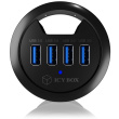 HUB Tisch-Hub 4x USB 3.0 Type-A ICY BOX