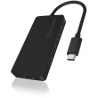 USB-C HUB 4Port ICY BOX 4xUSB-C 1xPower Delivery 100W passiv Black