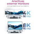 ICY BOX IB-HUB801-TB4 Thunderbolt 4 HUB 4-Port 3xThunderbolt 4; 1xUSB 3.1