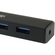 Equip USB-Hub 4-Port 3.0 ->4x3.0 5Gbps o.Netzteil sw