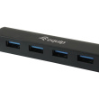 Equip USB-Hub 4-Port 3.0 ->4x3.0 5Gbps o.Netzteil sw