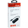 Equip USB-Hub 4-Port 2.0 ->4x2.0 480Mbps o.Netzteil sw 21251215