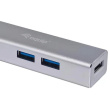 Equip USB-Hub 4-Port 3.2/C->4x3.0 5Gbps o.Netzteil si