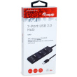 Equip USB-Hub 7-Port 2.0 ->7x2.0 480Mbps o.Netzteil sw