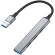 Equip USB-Hub 4-Port 3.0 ->1x3.0 3x2.0 5Gbps o.Netzteil gr
