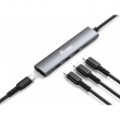 Equip USB-Hub 4-Port 3.2/C->4x3.0 5Gbps o.Netzteil gr