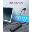 HUB USB 3.0 . 13 Port. +1x Ladeport Aluminium-mit Netzteil ICY BOX