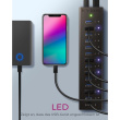 HUB USB 3.0 . 13 Port. +1x Ladeport Aluminium-mit Netzteil ICY BOX
