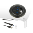 DELOCK Tisch-Hub 4 Port USB 3.0