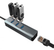 VAKOSS HUB USB 3.0 +RJ45 ETHERNET TC-4502X