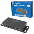 LogiLink UA0141A USB 2.0 HUB 4-Port 4xUSB 2.0 montierbar