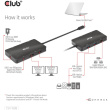 Club3D USB-C 7in1-HUB >2xDP/2xUSB/2xUSB-C/LAN 4K60Hz PD100W