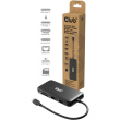 Club3D USB-C 8in1-HUB >DP1.4/HDMI2.0/USB-C/LAN 8K30Hz PD100W