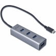 D I-TEC USB-C METAL 4-PORT HUB
