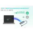D I-TEC USB-C METAL 4-PORT HUB