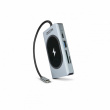 D Dicota USB-C 10-in-1 Charging Hub 4K PD 100W silver
