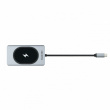 D Dicota USB-C 10-in-1 Charging Hub 4K PD 100W silver