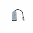 D Dicota USB-C 5-in-1 Video Hub 4K PD 100W silver