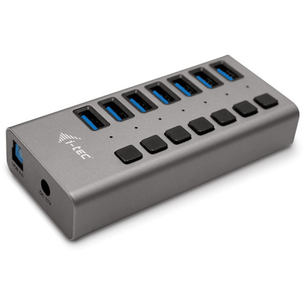 D I-TEC USB 3.0 HUB 7 PORT 36 W