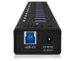 IcyBox IB-AC6113 active HUB/Aluminium