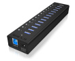 IcyBox IB-AC6113 active HUB/Aluminium