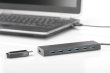Digitus Hub 7-port USB 3.0 SuperSpeed., power supply, aluminum