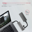 AXAGON Hub HMC-5G2 2x USB-A + 2x USB-C + HDMI, USB-C 3.2 Gen 2 10Gbps, PD 60W, 13cm USB-C cable
