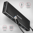 AXAGON AXAGON HUE-F7A, HUB 7- port USB 3.2 Gen 1 ALU