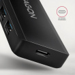 AXAGON HUE-C1A, HUB 4-port USB 3.2 Gen 1 19cm cable