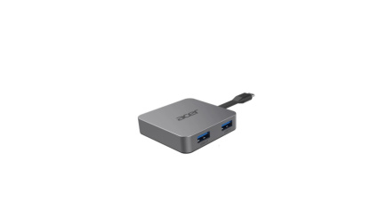 Acer 4-in-1 Type-C Dongle Wired USB 3.2 Gen 1 (3.1 Gen 1) Type-C Silver