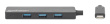 Manhattan USB-C Dock/Hub, Ports (4): USB-A (x4), 5 Gbps (USB 3.2 Gen1 aka USB 3.0), External Power Supply Not Needed, Universal for all devices, SuperSpeed USB, Black, Three Year Warranty, Equivalent to HB30CM4AB