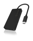 ICY BOX IB-HUB1429-CPD USB 3.2 Gen 2 (3.1 Gen 2) Type-C 10000 Mbit/s Black