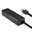 Axagon HUE-S2BP interface hub USB 3.2 Gen 1 (3.1 Gen 1) Type-A 5000 Mbit/s Black