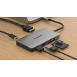 USB-C HUB 6Port D-Link DUB-M610 2xUSB3.0 USB-C HDMI 4K SD microSD passiv Grey