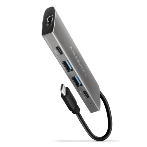 AXAGON HMC-5G21 10Gbps hub 5in 1 HDMI + 2x USB-A/USB-C