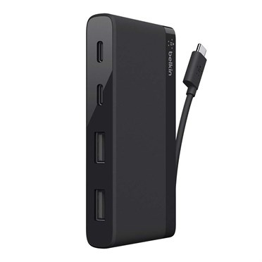 Belkin USB-C 4-Port Mini Hub - hub - 4
