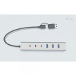 D I-TEC USB-C/USB-A Charging Metal HUB 7 Port 3x USB-C 3.2 Gen. 1 4x USB-A 3.2 Gen. 1