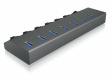 IcyBox ICY BOX IB-HUB1701-C3 7xUSB Type-A, On-Off,al