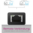 ICY BOX IB-HUB1419-LAN USB 3.0/USB-C HUB 3xUSB 3.0; 1xGigabit LAN