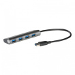 i-tec USB 3.0 Metal HUB Charging - 4 ports with power/charging