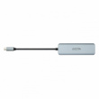 D Dicota USB-C 4-in-1 Highspeed Hub 10 Gbps silver