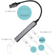 D I-TEC USB 3.0 METAL HUB 1X USB 3.0 +