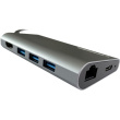 LC-Power LC-HUB-C-MULTI-5 USB-C auf 3xUSB-A/USB-C/HDMI/MicroSD/SD/LAN