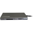 LC-Power LC-HUB-C-MULTI-5 USB-C auf 3xUSB-A/USB-C/HDMI/MicroSD/SD/LAN