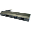 LC-Power LC-HUB-C-MULTI-7-M2 USB-C auf 2xUSB-A/2xUSB-C/HDMI