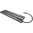 LC-Power LC-HUB-C-MULTI-8 USB-C auf 3xUSB-A/2xUSB-C/HDMI/VGA/MicroSD/SD/RJ45/Audio