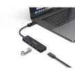 Equip USB-Hub 4-Port 3.2 ->4x3.0 +USB-C Adp.5Gbps o.Netz.sw 21251222